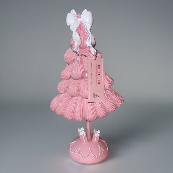 Bella Lux Pink Christmas Tree with Coquette Bow Presents Viral TikTok New - Picture 1 of 6